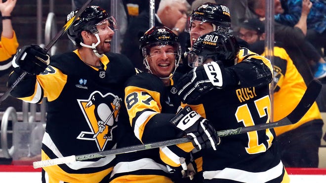Sidney Crosby och Evgeni Malkin satte nya personuppgifter i samma spel